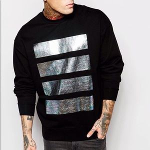 Iridescent sweatshirt ASOS